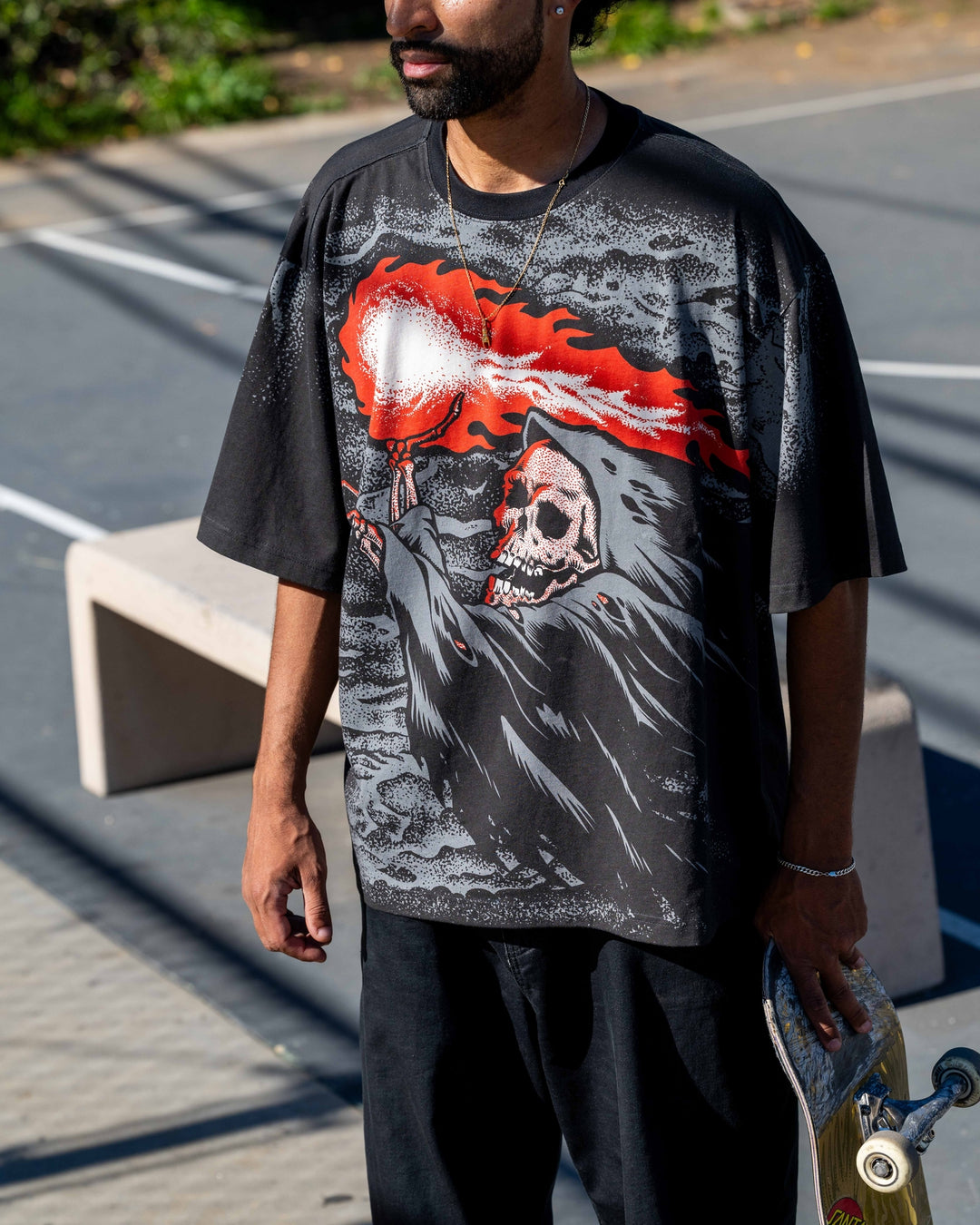 Santa Cruz O'Brien Reaper Heavyweight T-Shirt