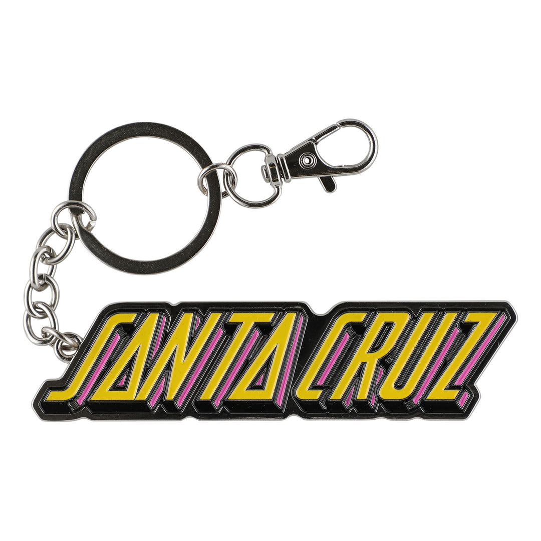 Santa Cruz Big Strip Key Chain