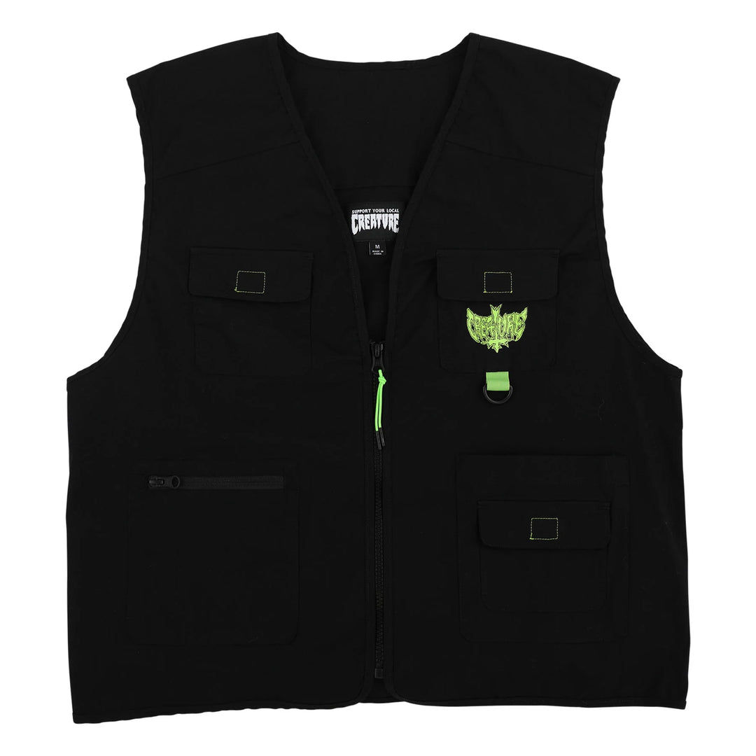 Creature Gravette Cut & Tie Utility Vest