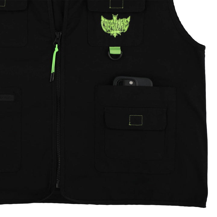 Creature Gravette Cut & Tie Utility Vest