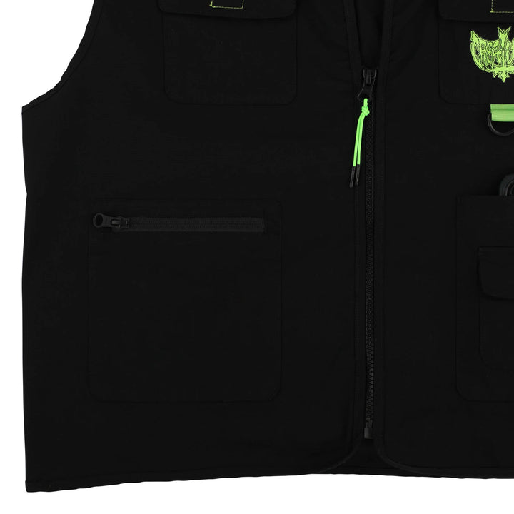 Creature Gravette Cut & Tie Utility Vest