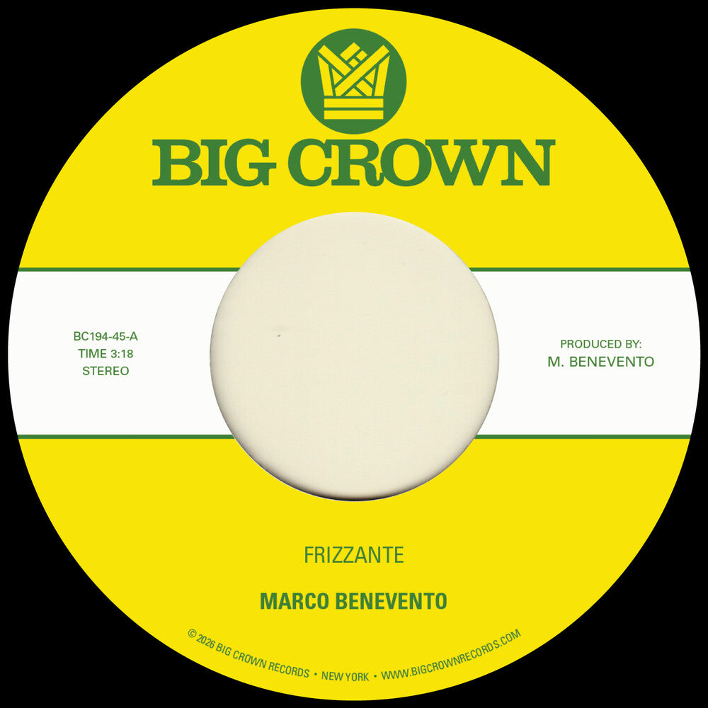 Marco Benevento - Frizzante B/W Turandot [LP]