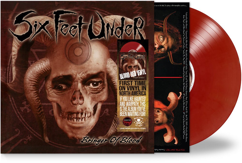 Six Feet Under - Bringer Of Blood - Blood Red [Colored Vinyl] [Limited Edition] (Red)