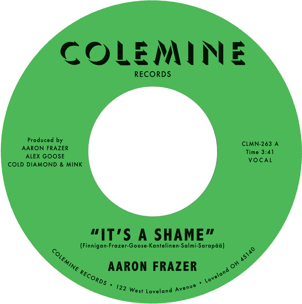 Aaron Frazer - It's A Shame B/W The Fool [7" Vinyl]