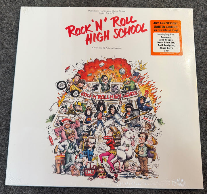 O.S.T. - Rock 'N' Roll High School [Color Vinyl] Front Vinyl Record Cover