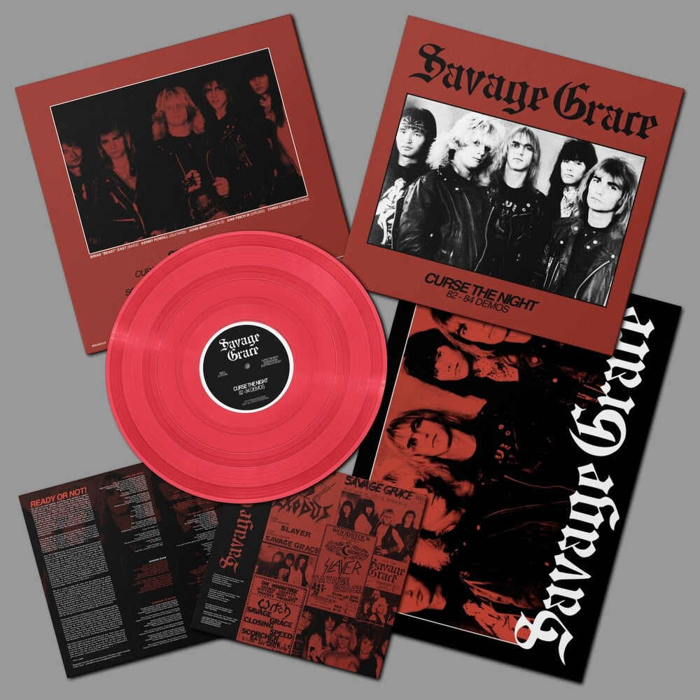 Savage Grace - Curse The Night (82-84 Demos) [Colored Vinyl] (Post) [PRE-ORDER]