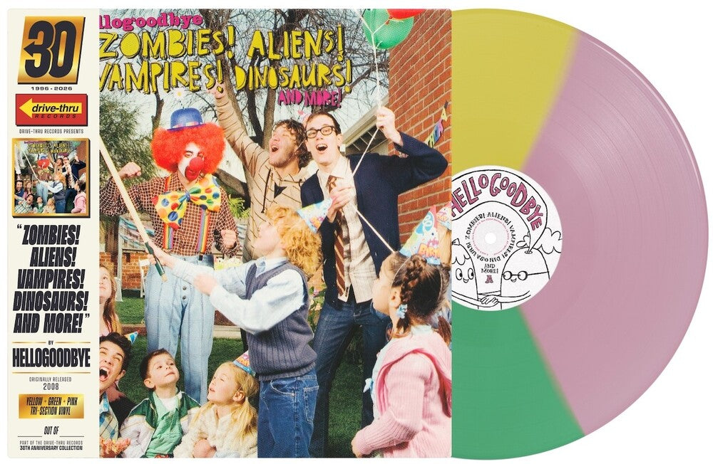 Hellogoodbye - Zombies Alien Vampires Dinosaurs (B-Sides) (Aniv) [LP]