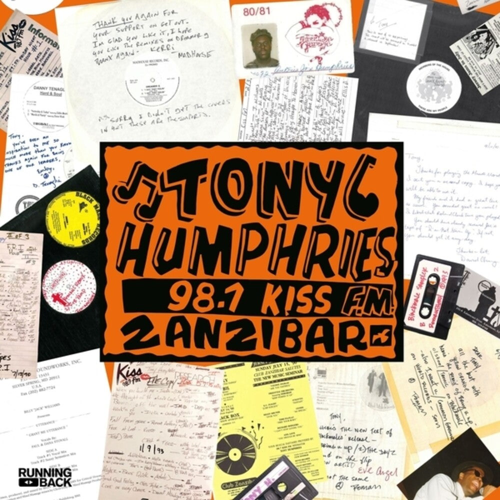 Tony Humphries - Running Back Mastermix: Kiss Fm Zanzibar Years [LP]