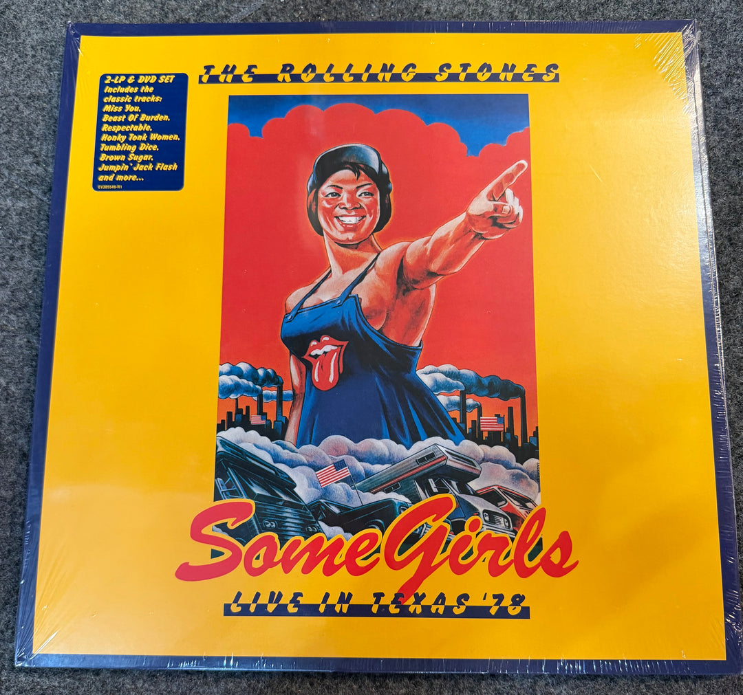 Rolling Stones - Some Girls Live in Texas '78 Front Vinyl Record Cover