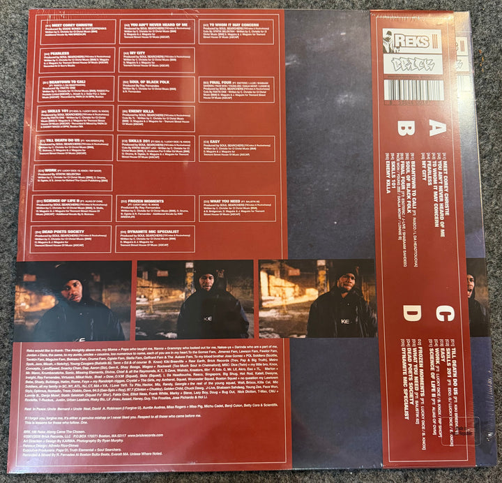 Reks - Along Came the Chosen (Insomnia 25th Ann. W/O Vinyl LP Record