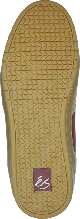 eS Accel Slim Grey/Burgundy Skate Shoes