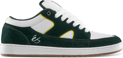 eS Sophisto Green/White Skate Shoes
