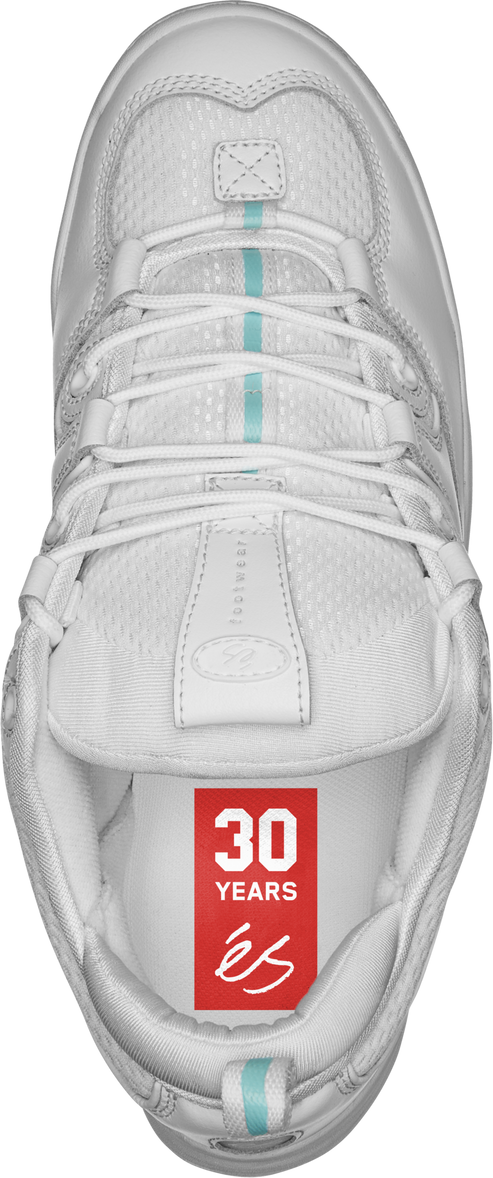 éS Two Nine 8 White Skateboard Shoes