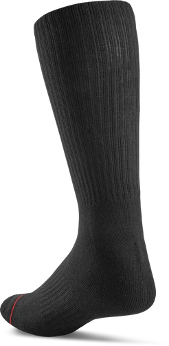 eS Script Black Crew Socks