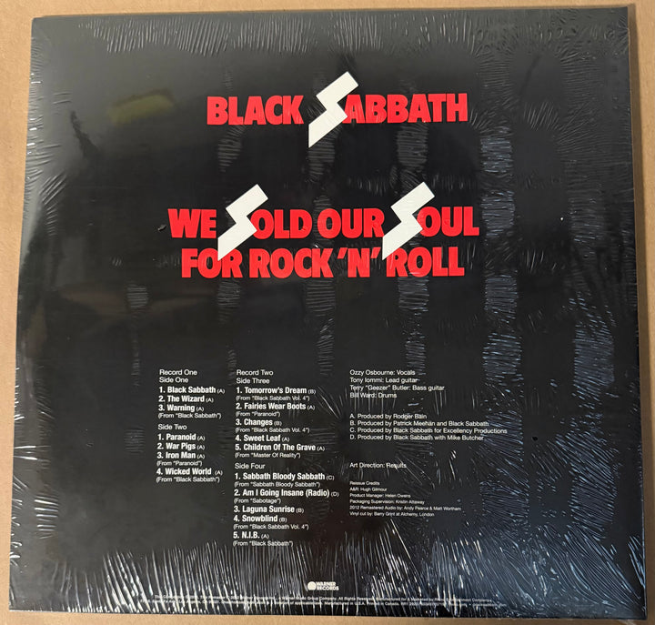 BLACK SABBATH – We Sold Our Soul For Rock &