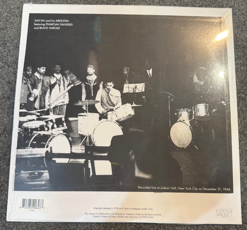 Sun Ra And His Arkestra – Sun Ra And His Arkestra Featuring Pharoah Sanders And Black Harold Back Vinyl Record Cover