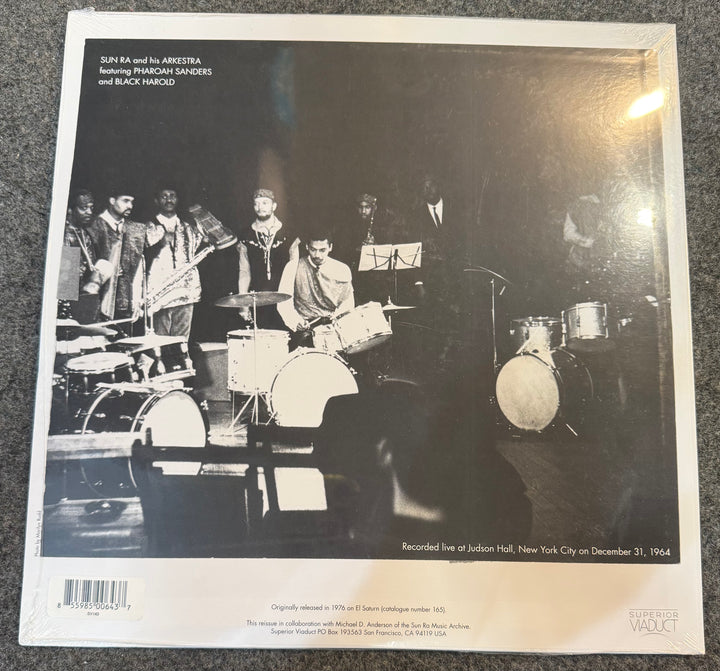 Sun Ra And His Arkestra – Sun Ra And His Arkestra Featuring Pharoah Sanders And Black Harold Back Vinyl Record Cover