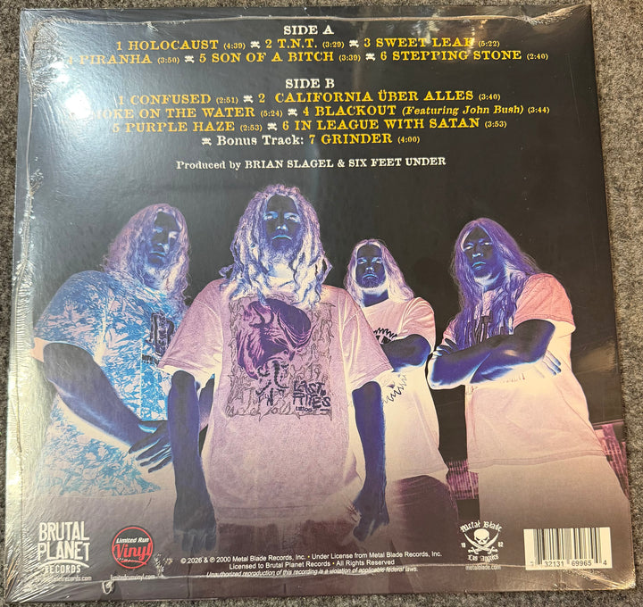 Six Feet Under - Graveyard Classics [Bloody Gold] Vinyl LP Record