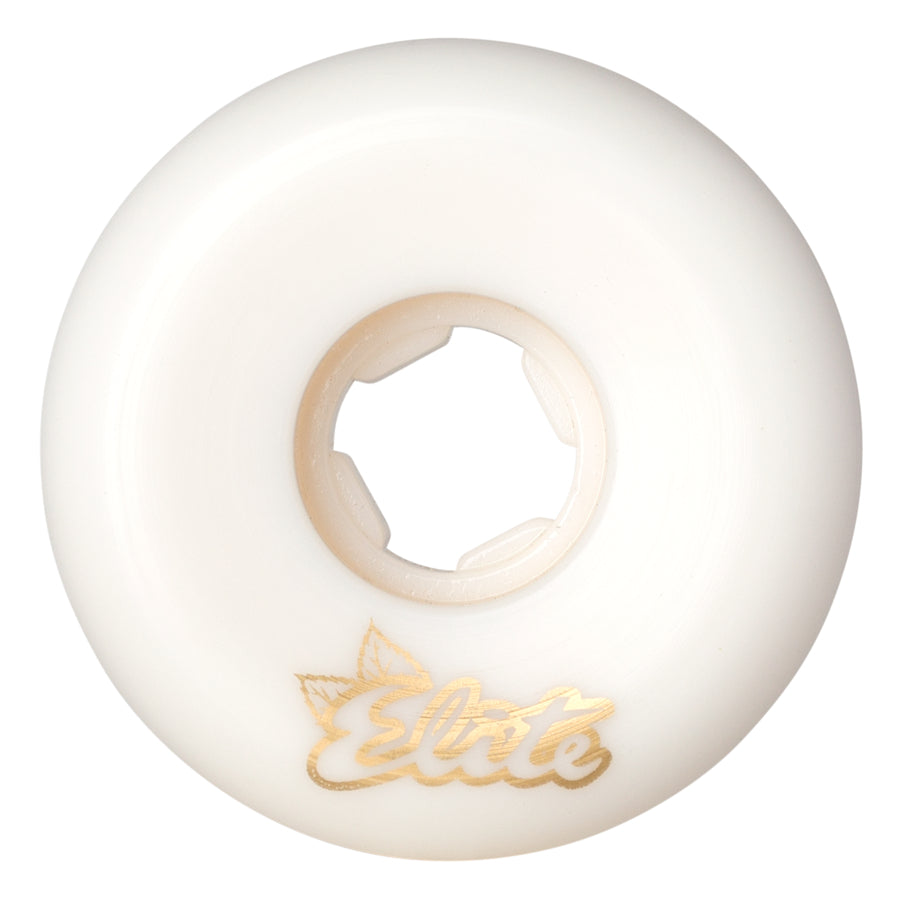 OJ Elite White Nomads 57mm 95a Skateboard Wheels