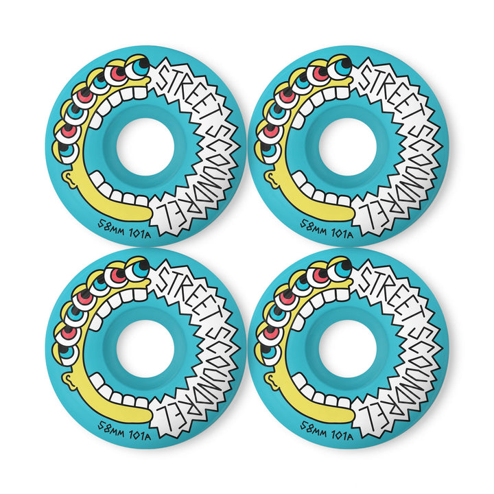 Street Plant "Street Scoundrels" 58mm 101a Skateboard Wheels