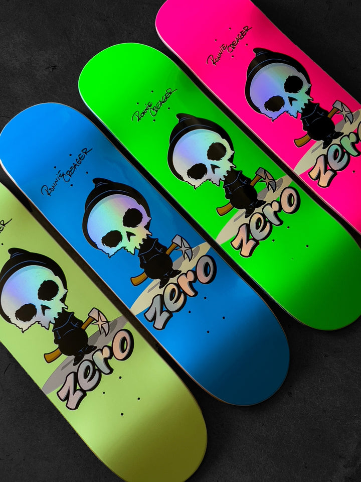Zero Ronnie Creager [autographed] "Lil Reaper" Blind Bag Skateboard Deck