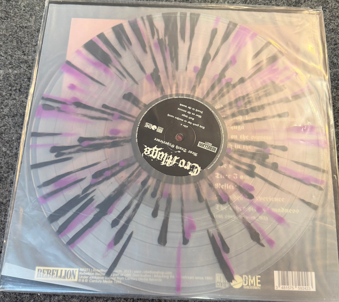 Cro-Mags - Near Death Experience Back Vinyl Record Cover