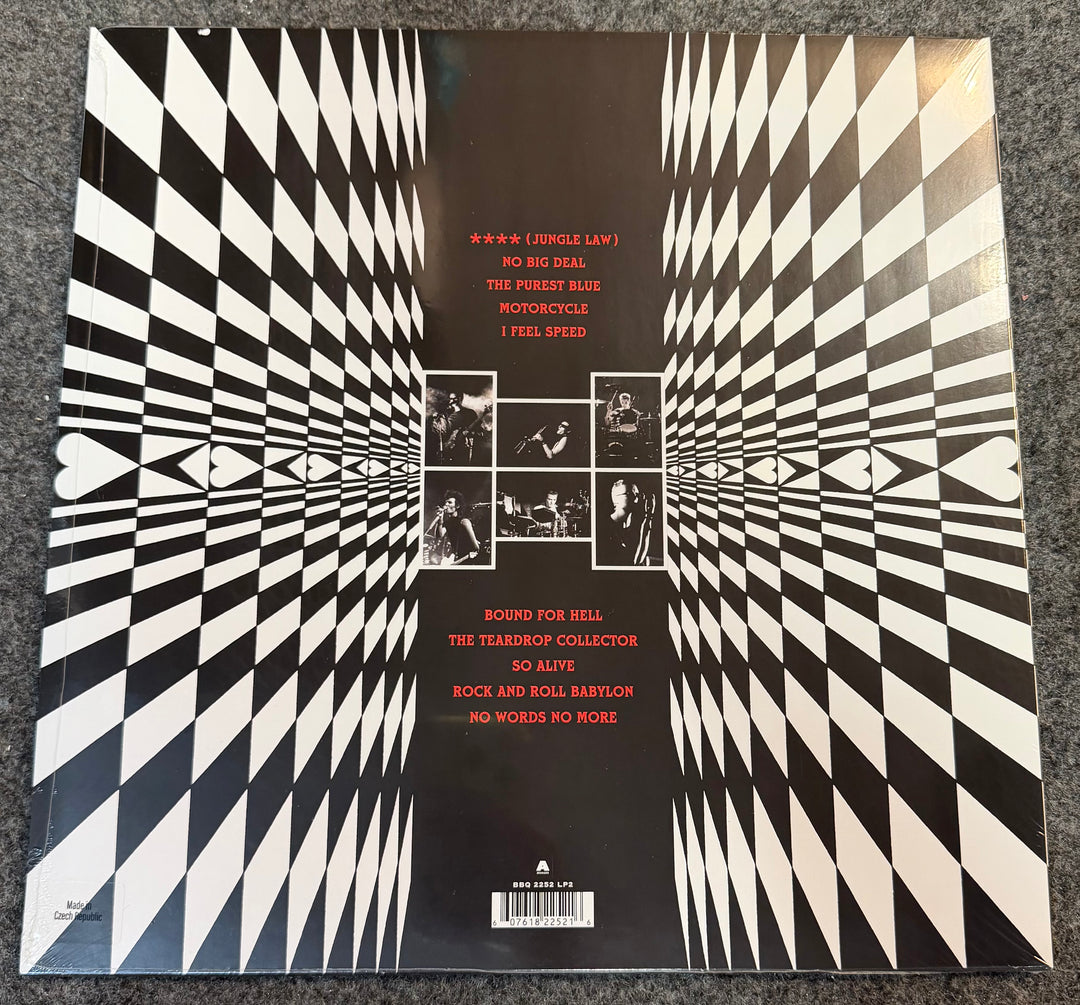 Love And Rockets - Love And Rockets Back Vinyl Record Cover