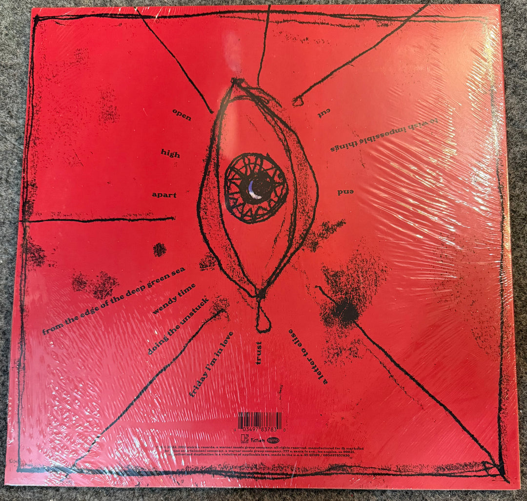 Cure, The - Wish [30th Anniversary] Back Vinyl Record Cover