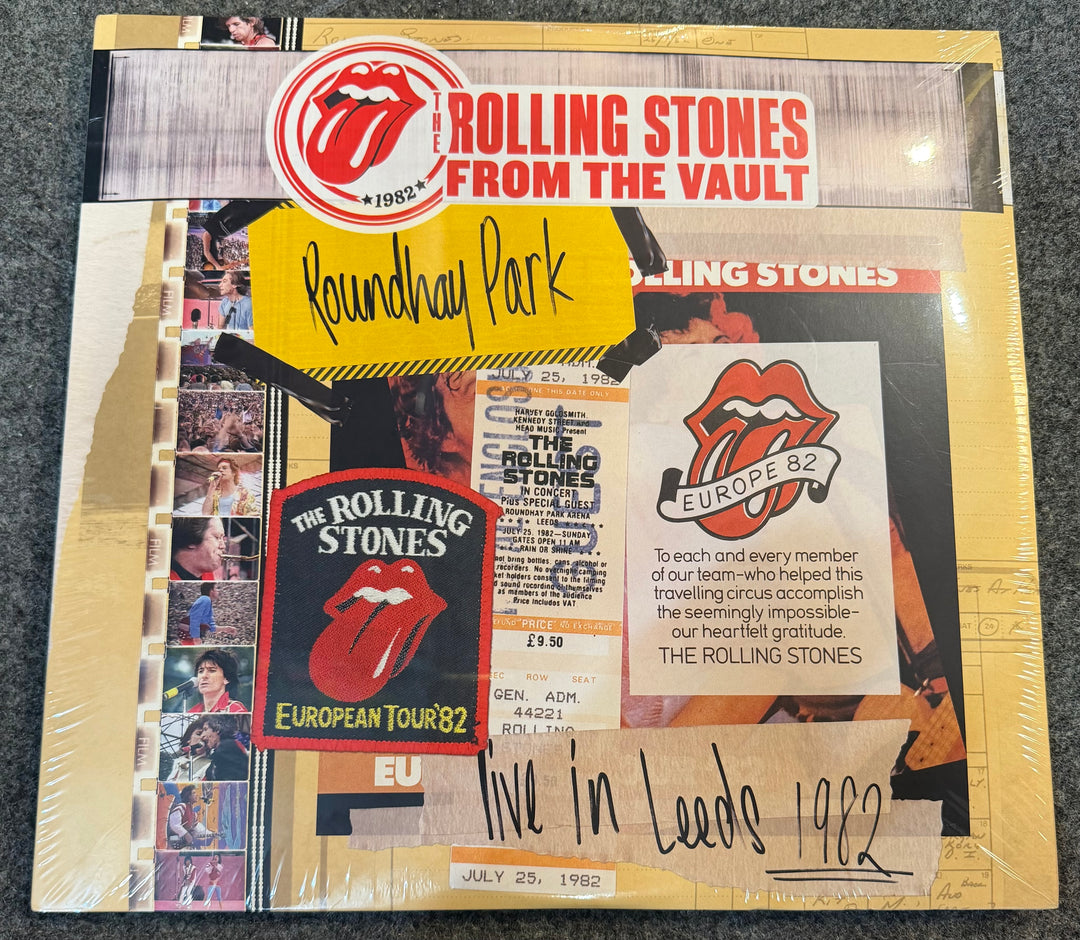 Rolling Stones - From The Vault: Live in Leeds 1982 Front Vinyl Record Cover