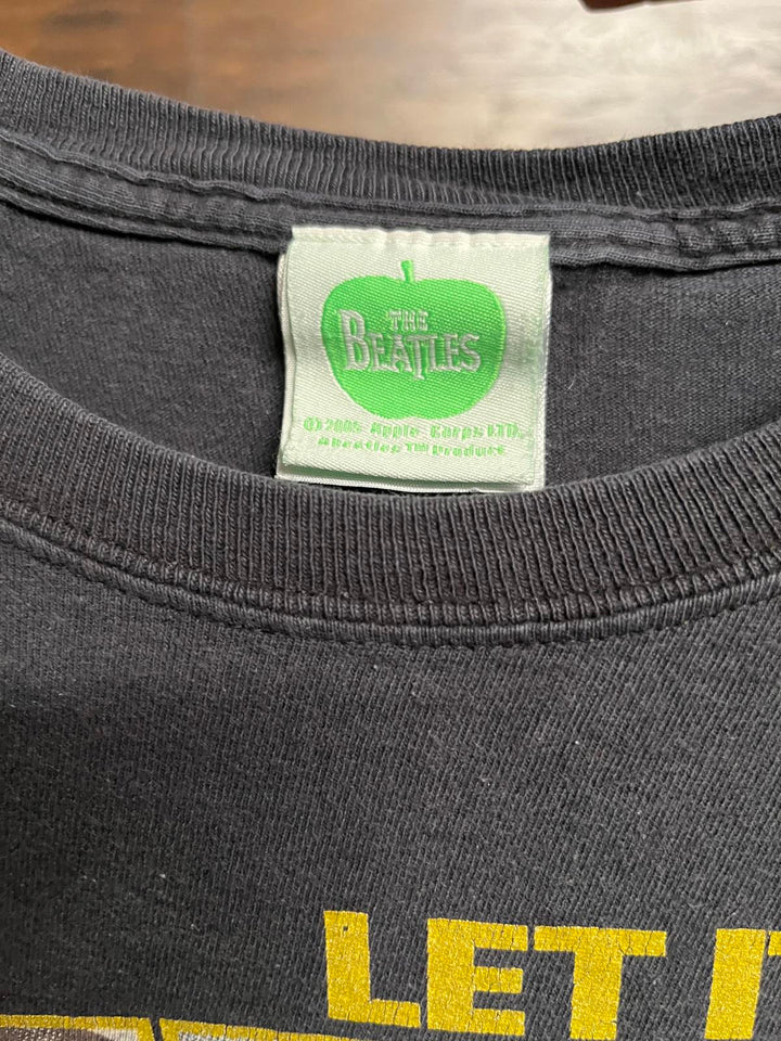 VTG T-shirt The Beatles Let It Be Squares Tee - Apple Tag M