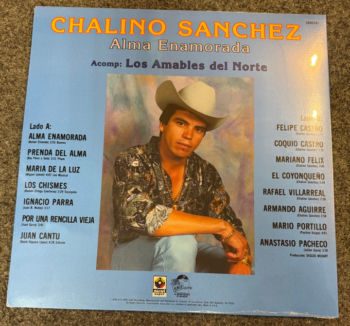 Sanchez, Chalino - Alma Enamorada Vinyl LP Record