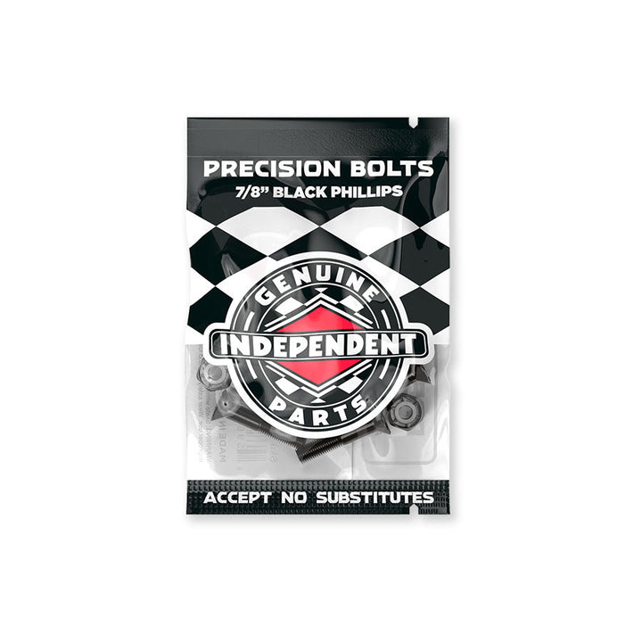 Independent Truck Co. Genuine Parts 7/8" Black Phillips Skateboard Mounting Hardware