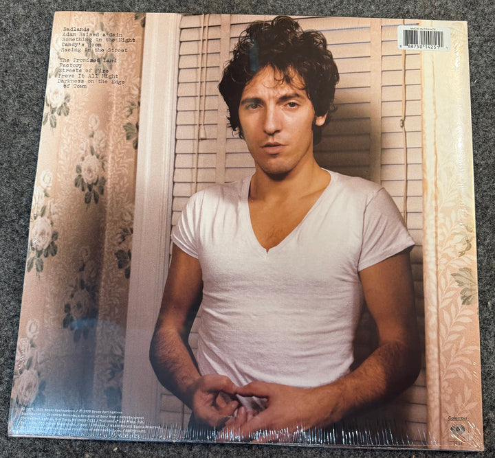Springsteen, Bruce - Darkness On The Edge Of Town [180G] Back Vinyl Record Cover