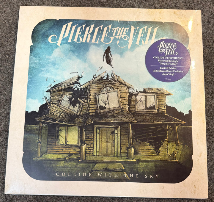 Pierce The Veil - Collide With The Sky [Indie Aqua] Vinyl LP Record