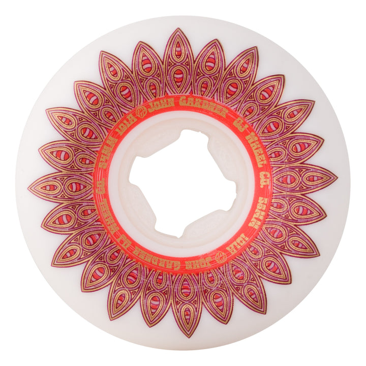 OJ Gardner Elite White Gold 56mm Mini Combo 101a Skateboard Wheels