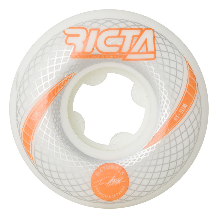Ricta Asta Vortex Naturals White Slim 52mm 101a Skateboard Wheels