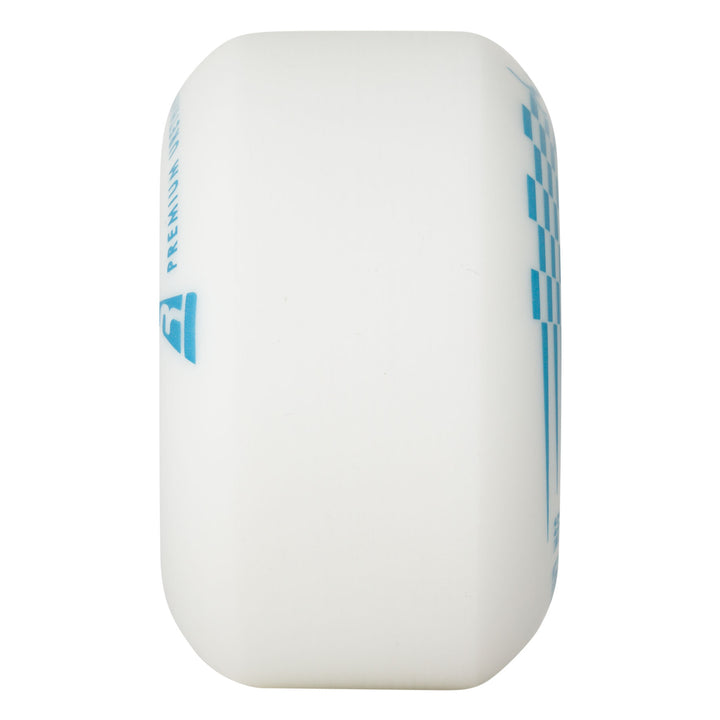 Ricta Chrome Core White Teal 54mm 99a Skateboard Wheels