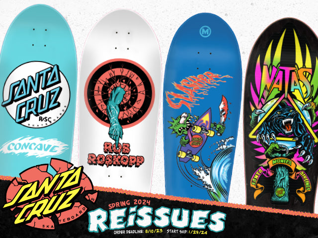 Santa Cruz Rob Roskopp Target 1 White Dip 10.35" Skateboard Deck