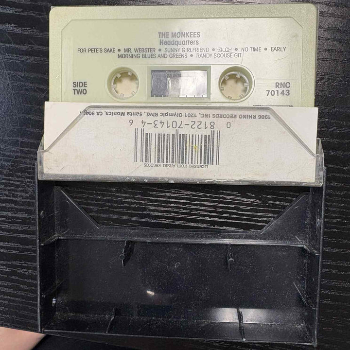 The Monkees – Headquarters Cassette *USED 1986 RELEASE*
