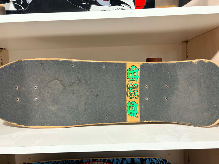SIMS Buck Smith "Dollar Bill" Original 80s USED Complete Skateboard