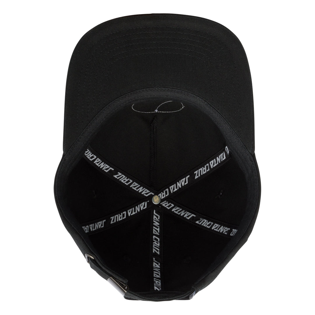 Santa Cruz Beware Dot Mid Profile Strapback Hat