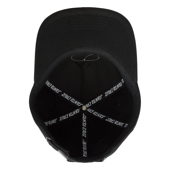 Santa Cruz Beware Dot Mid Profile Strapback Hat
