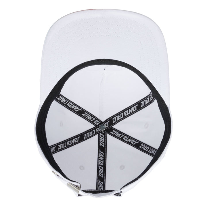 Santa Cruz Beware Dot Mid Profile Strapback Hat