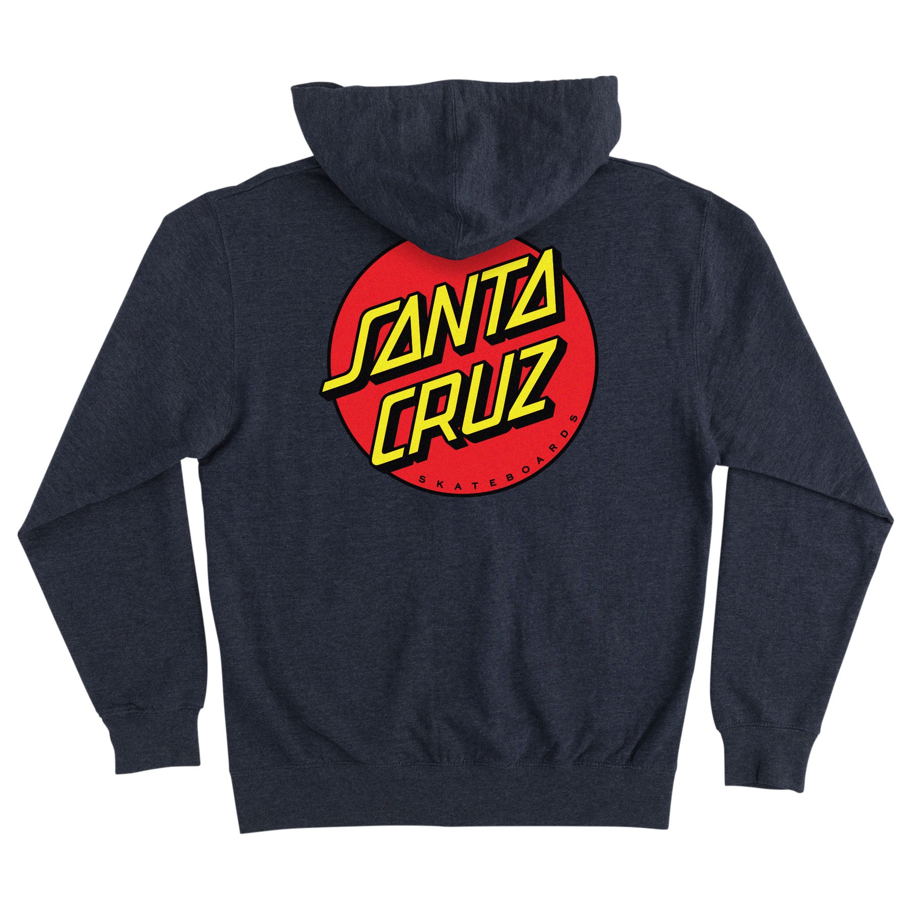Santa Cruz Classic Dot Zip Up Heavyweight Hooded Sweatshirt – The