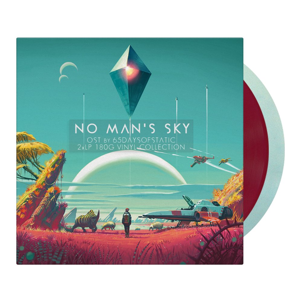 No Man's Sky (Limited Edition Maroon and Blue Colored Vinyl)