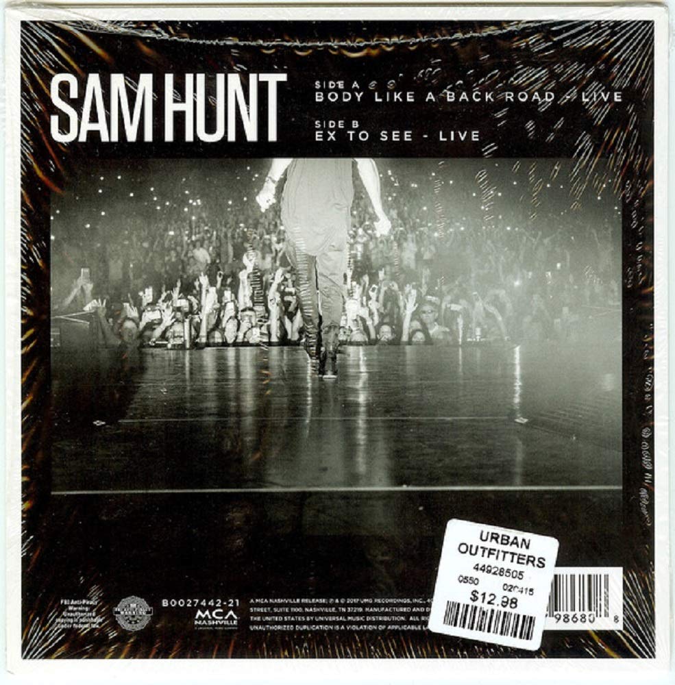 Sam Hunt - 15 In A 30 Live (Limited Edition Clear Vinyl)