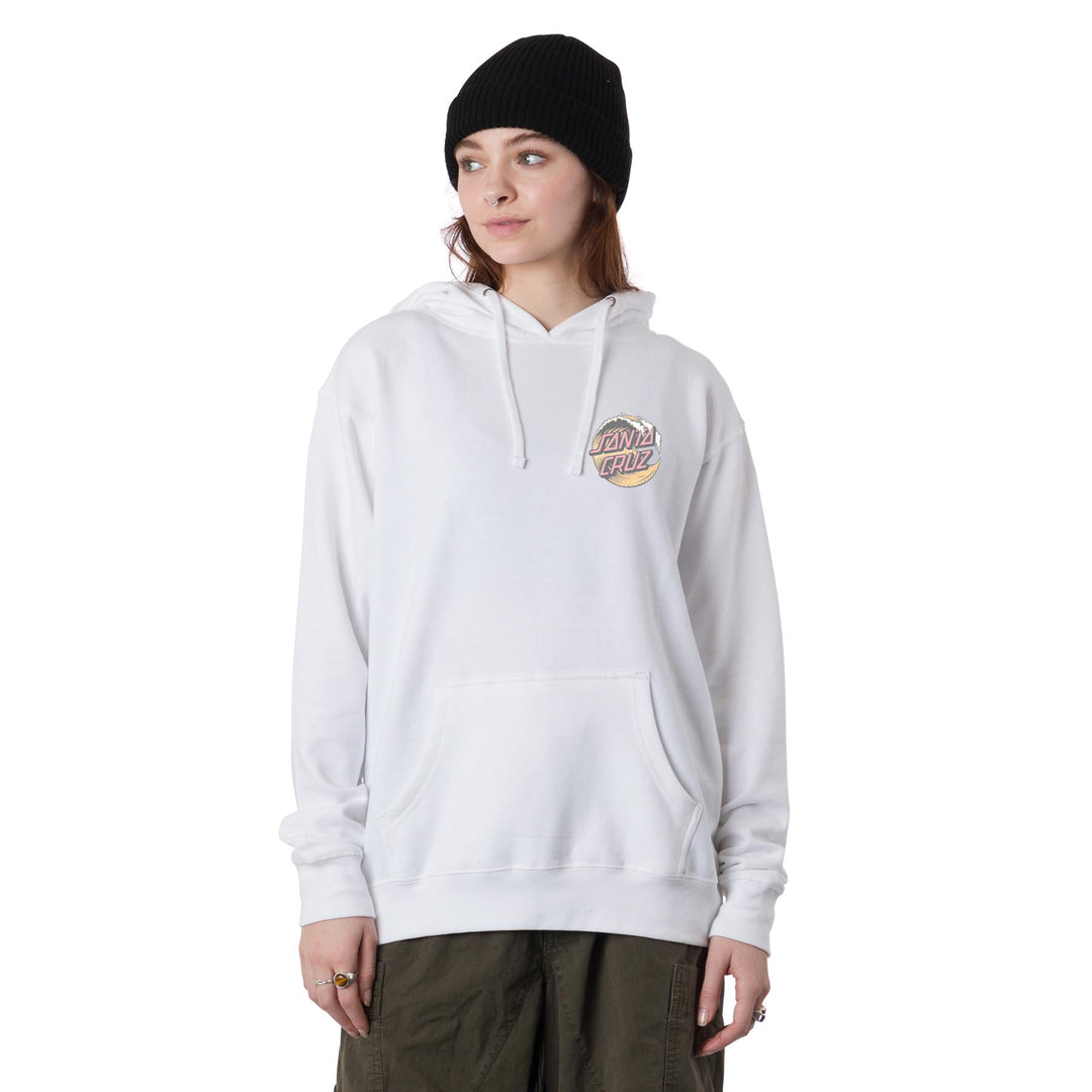 Santa Cruz Wave Dot P/O Womens Hooded Sweatshirt