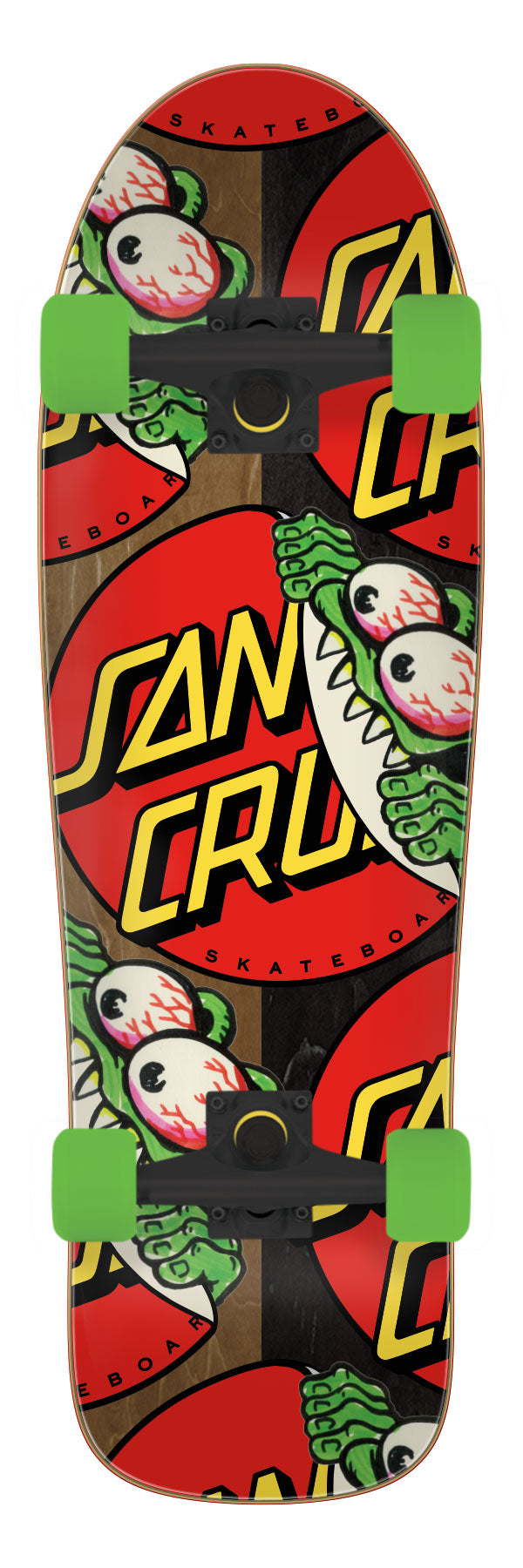 スケートボード santa cruz skateboard deck Santa Cruz Beware Dot 9.7