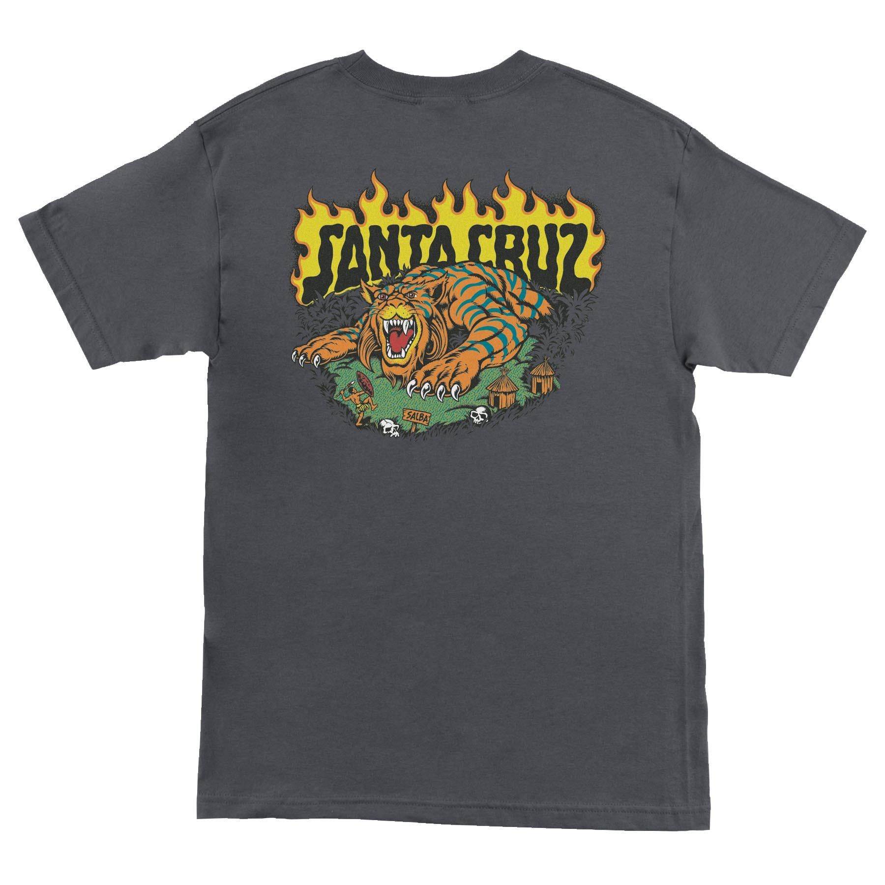 SANTA CRUZ SALBA TIGER REDUX T-SHIRT - The Dark Slide