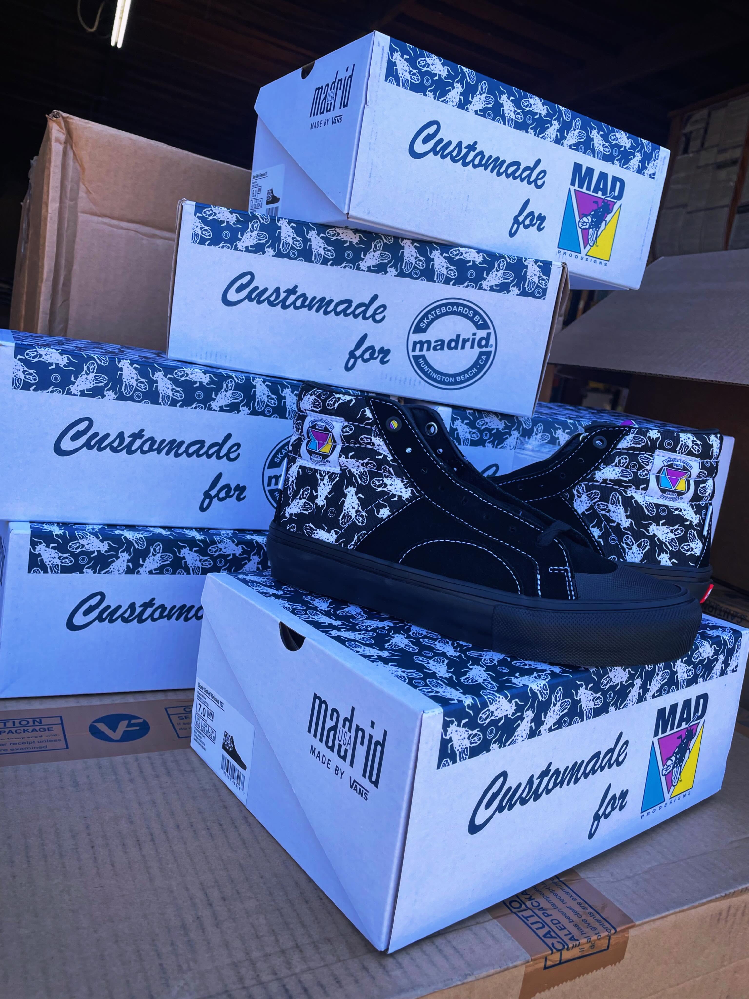マーブル柄リストバンド buttstain vans madrid sears Vans x Madrid Flys LTD 60/50 Anniversary Shoes | The Dark Slide